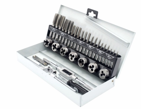 خرید جعبه فلزی حدیده و قلاویز ست 20 پارچه سایز 12-3 کراسمن | قیمت 6540000 تومان
